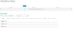 Expanding formatted SharePoint tasks list