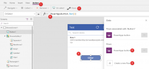 Prepare Flow for button click in PowerApps