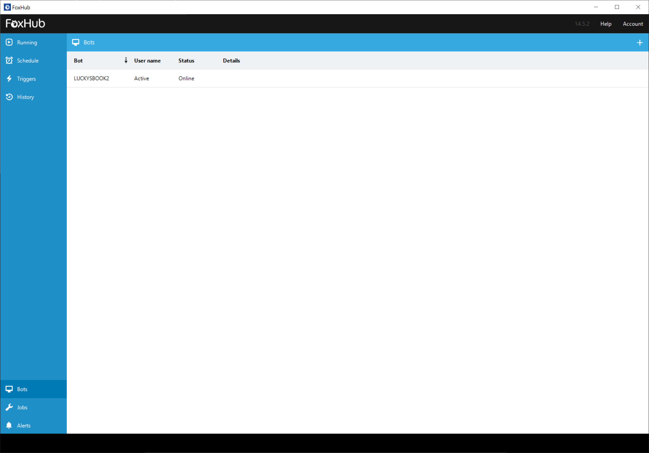 Nintex Foxtrot RPA FoxBot interface