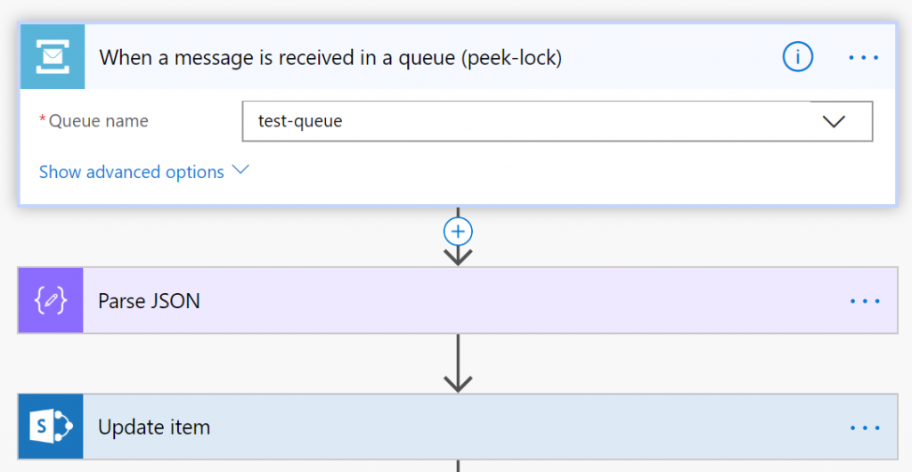 Azure Service Bus to trigger Microsoft Flow