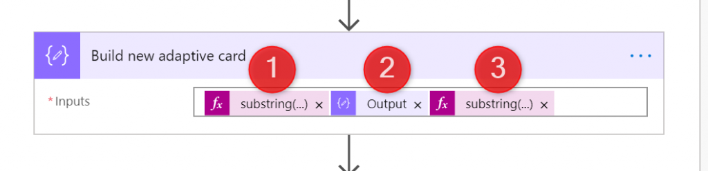 Building new Adaptive Card code