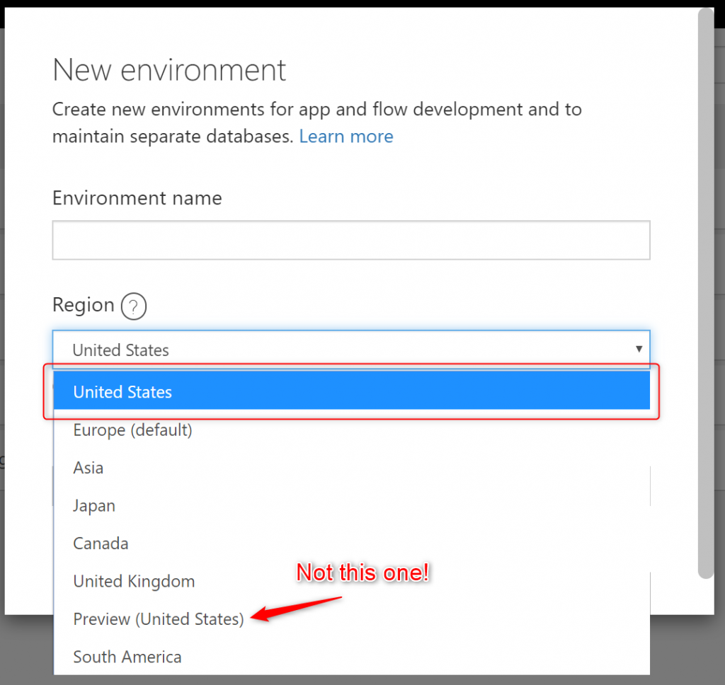 Selecting correct environment for VIrtual Agent